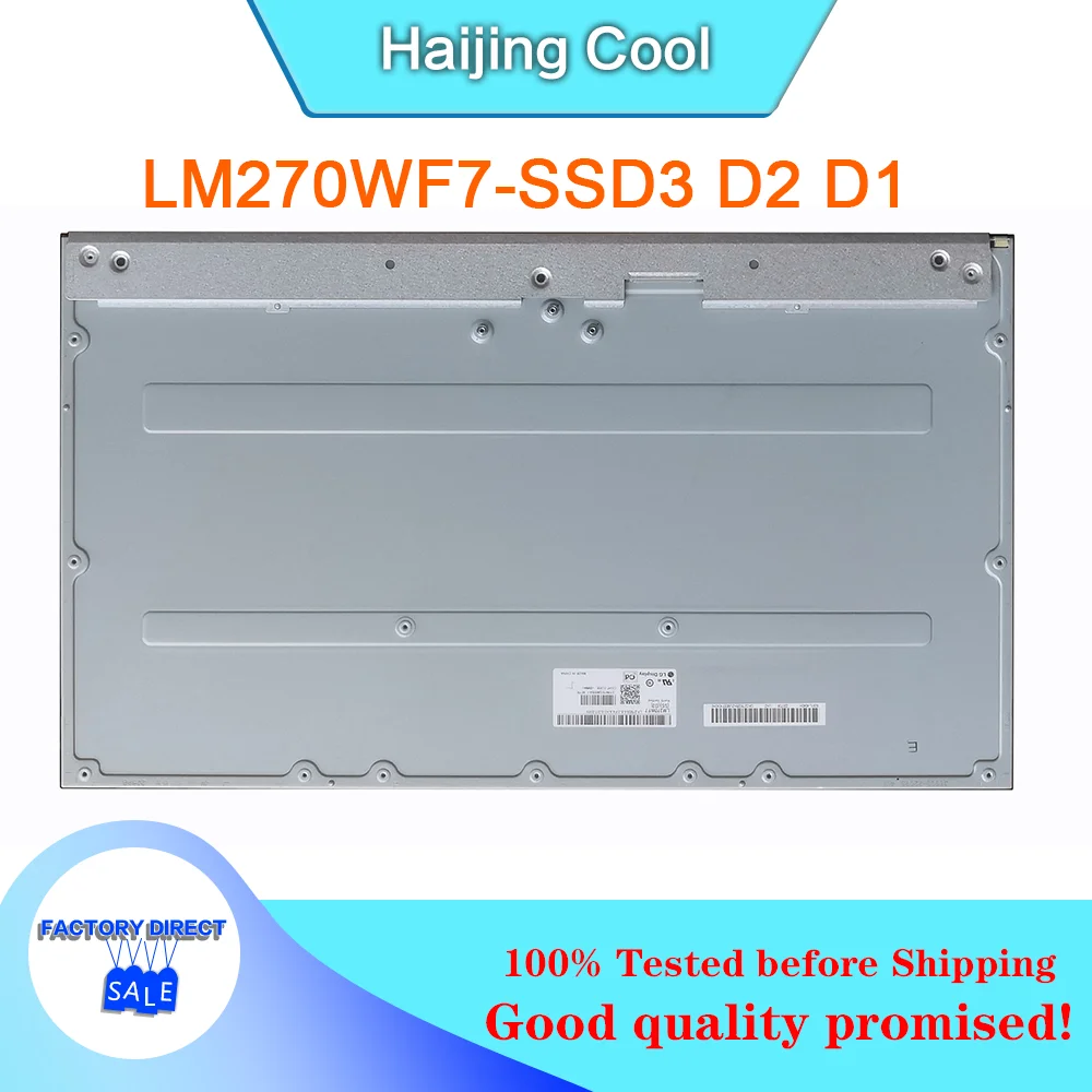 

original NEW 27 inch LCD LM270WF7-SSD1 SSD2 SSD3 SSF2 MV270FHM N30 LM270WF7 SSD3 FOR Lenovo AIO 3-27IMB05 - Type F0EY
