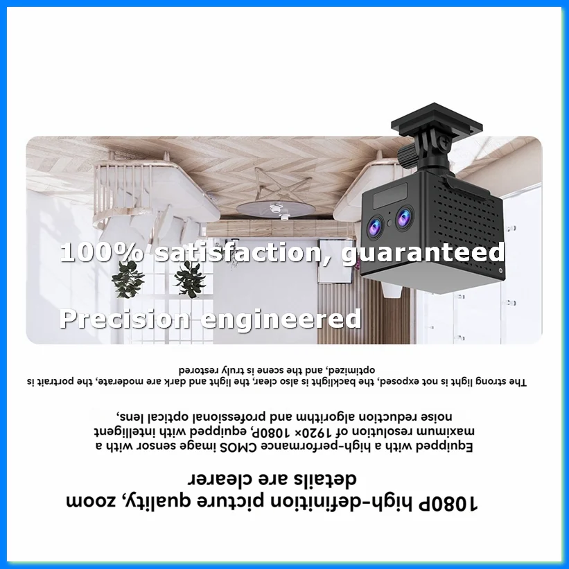 

4G HD Mini Dual Lens Camera 3000mAh PIR Night Vision Motion Human Detection IP Surveillance Video Camcorder Camera-A07G