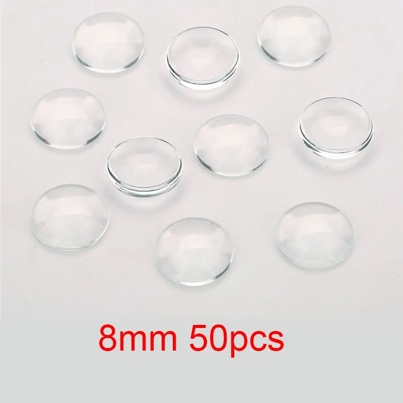 1pack Oval Round Glass Cabochon 30x40mm 6mm 8mm 10mm 12mm 18mm 20mm 25mm 30mm Transparent Clear Flatback Cameo Jewelry Making