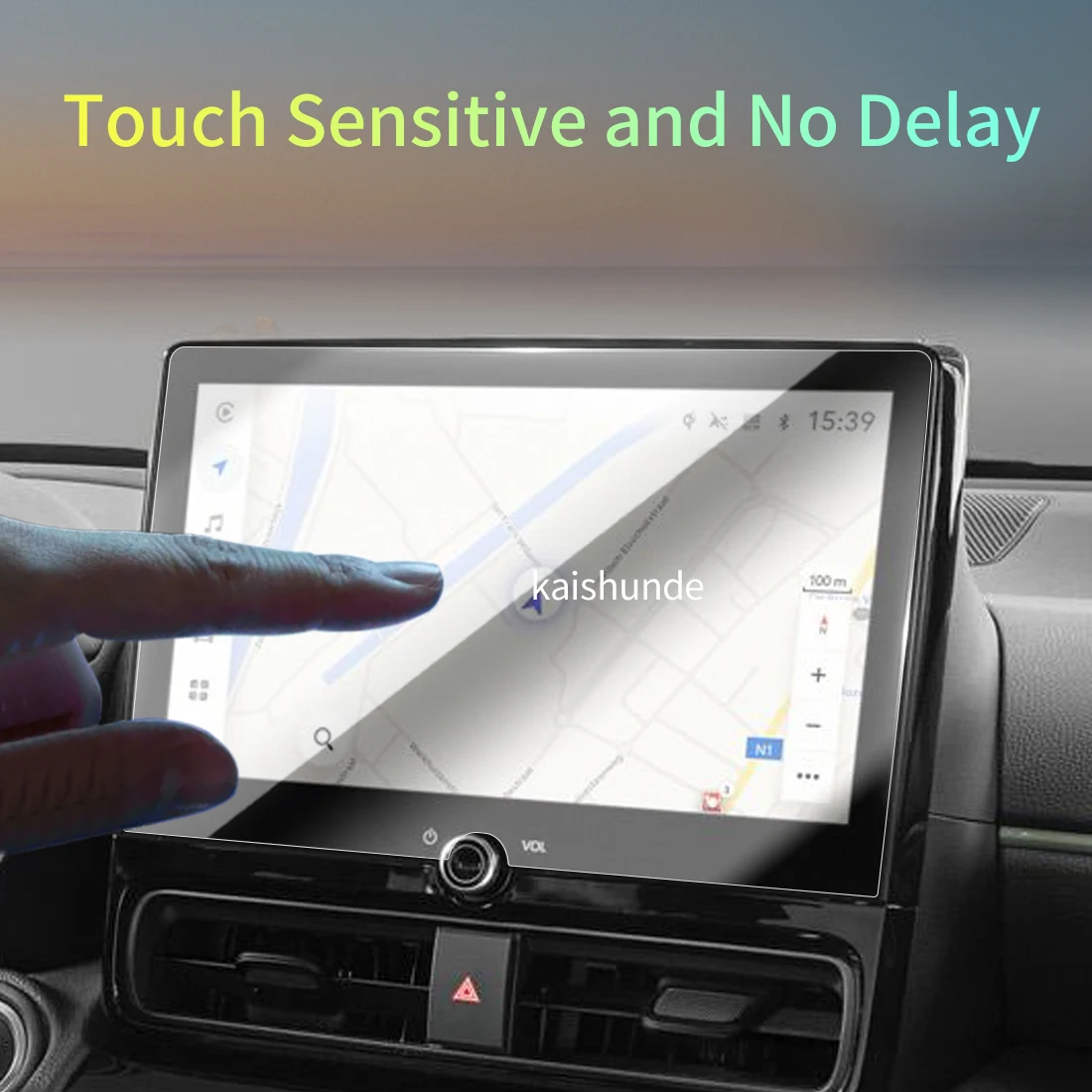 ملصقات السيارات متر حامي For24 تويوتا يارس عبر الزجاج المقسى طبقة رقيقة واقية عرض الملاحة مركبة #3