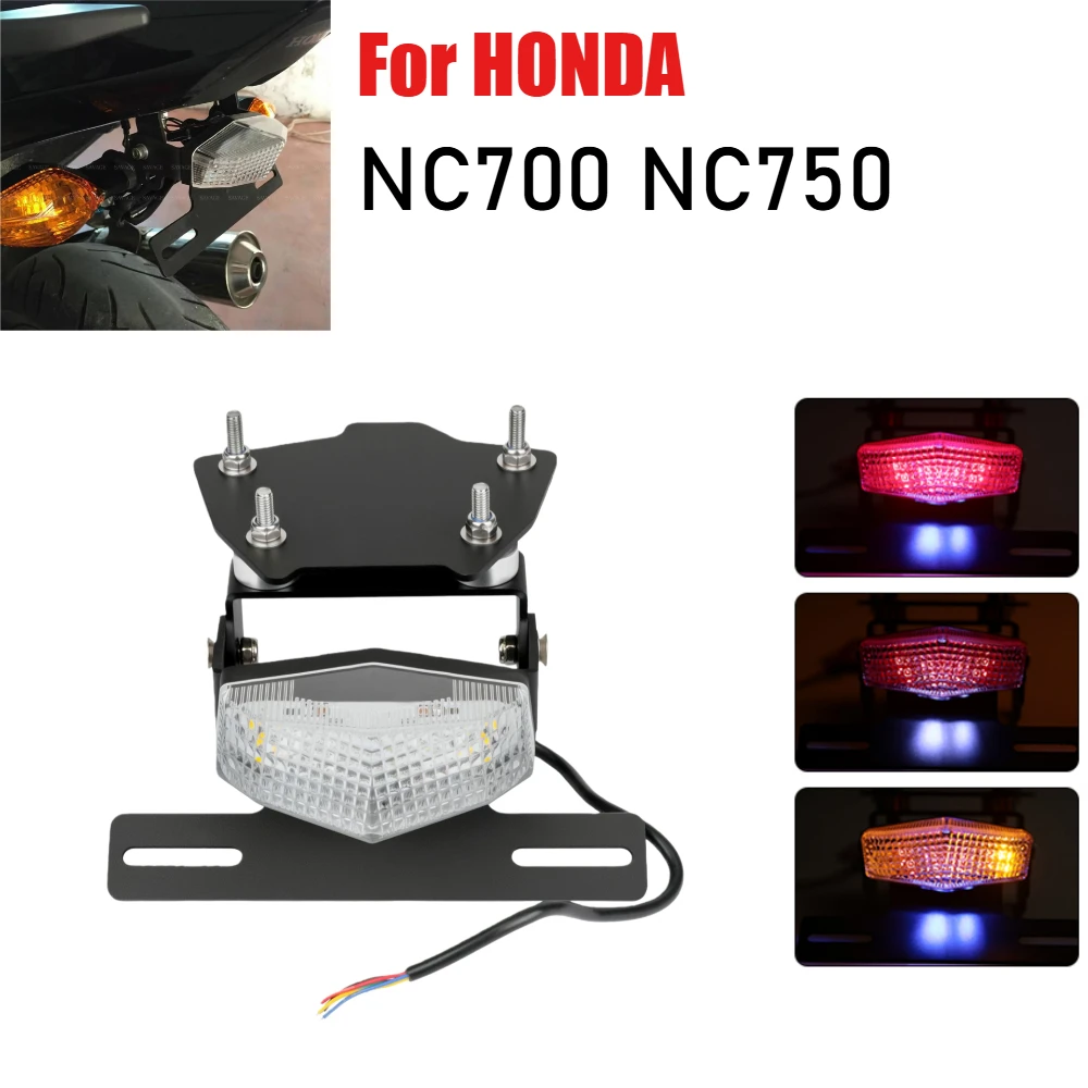 

Держатель номерного знака для мотоциклов HONDA NC750X NC750S NC700S NC700X NC700 NC750 S/X, крепление для заднего фонаря, LED-фонарь, комплект для снятия заднего крыла