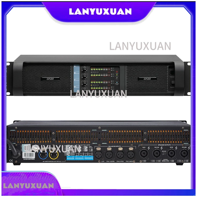 

2026 FP10000Q Professional Power Amplifier (4×1350W) & Output / Power Supply Modules - Multi-Models Available