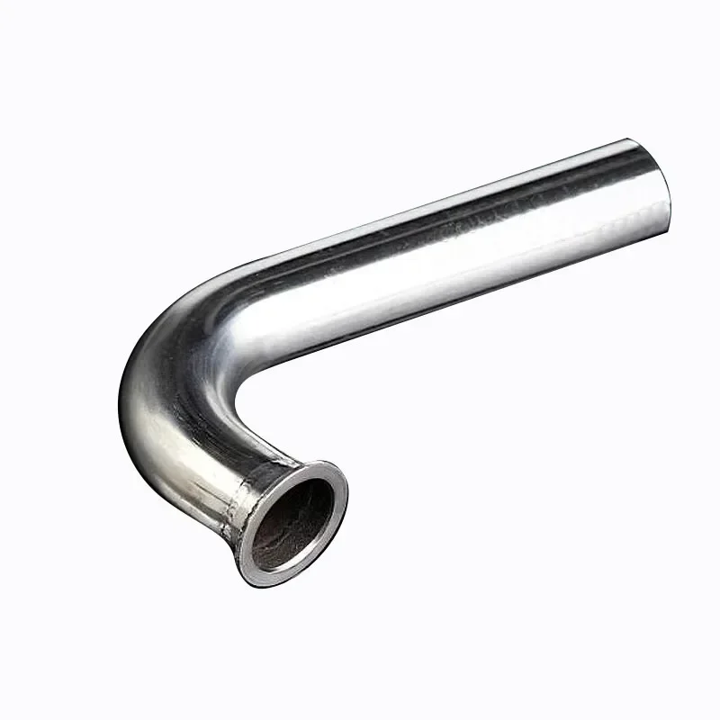 Tubo de escape de aço inoxidável para Komatsu Engine Gasoline Boat, 90 ° Elbow, 26-29-30-32cc, L190-230mm