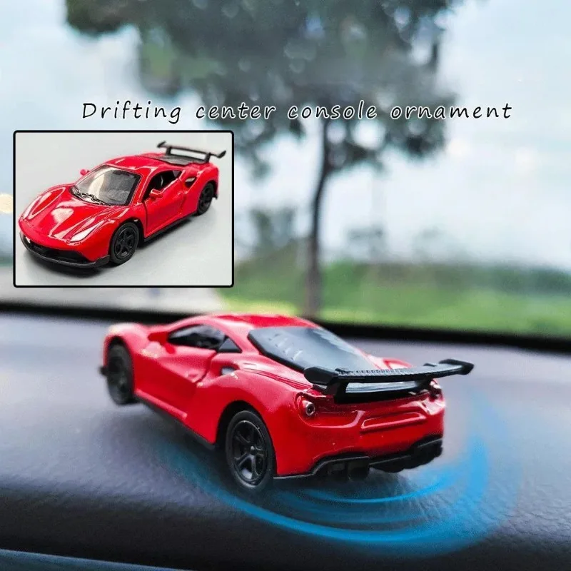 AE86 Drift Center Console Dynamic Interior Decoration Creative Interesting Swinging Car Model Interior Decoration Accessories