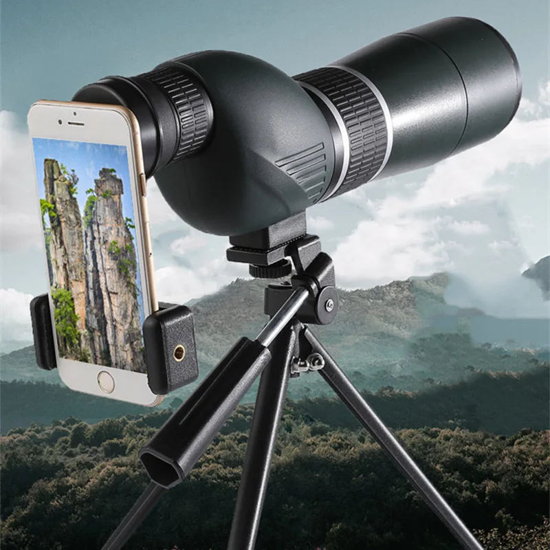 Monocular Zoom HD Telescope Long Range Prismatic Bak4 Waterproof Anti-Fog Camping Bird Watching Landscape Powerful Monocular