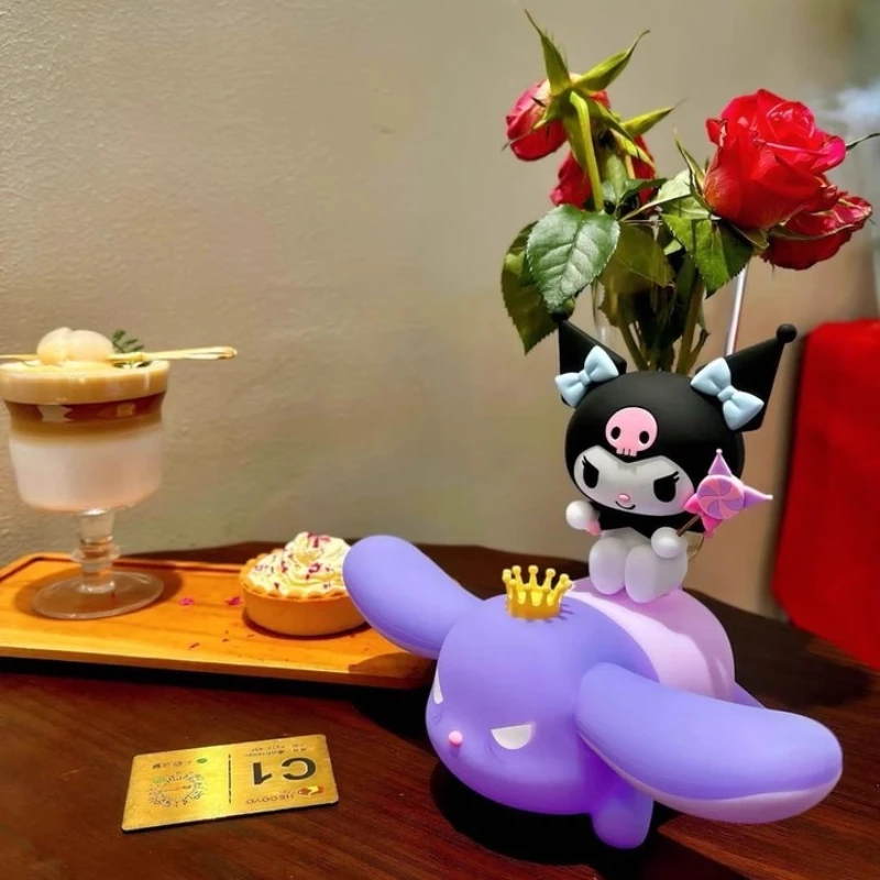 

Anime Kuromi Kuba Toy Bright Night Lamp Atmosphere Light Desktop Model Ornaments Home Decoration Children Birthday Gifts