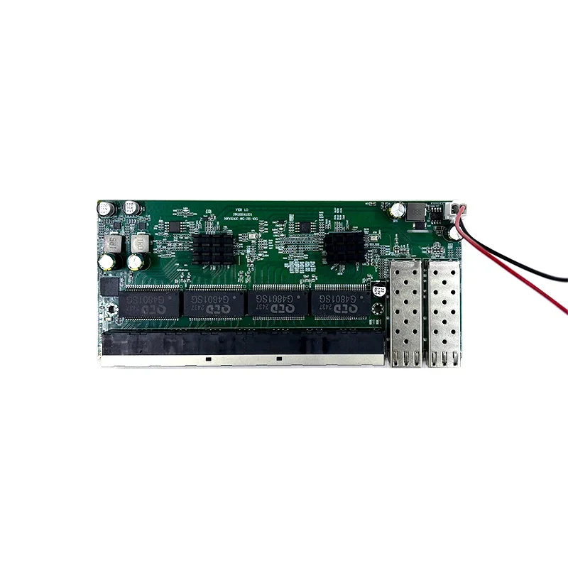 8-port POE 2.5G/10/1000M مصدر طاقة 48V 2-port 10G SFP Port مفتاح من الدرجة الصناعية