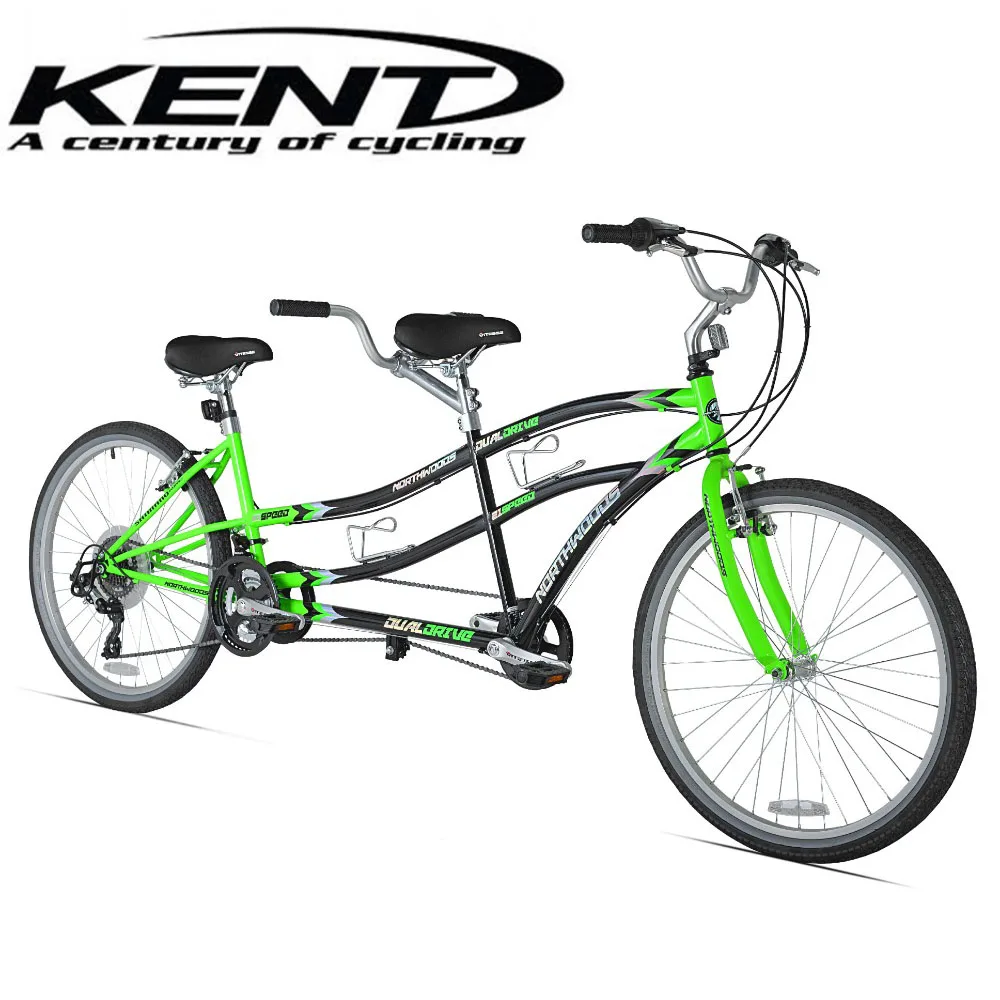 

Kent Bicycles 26 In. North Woods 21-Speed Dual Drive Tandem Adult's Bike, Green