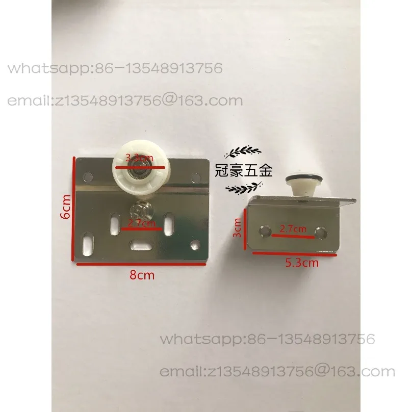 Wardrobe external hanging wheel lightweight hanging type factory direct sales