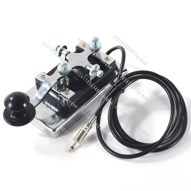 K4 Heavy-duty Key, CW Shortwave Key, Morse Code Key, Military Key, 6.5mm Plug