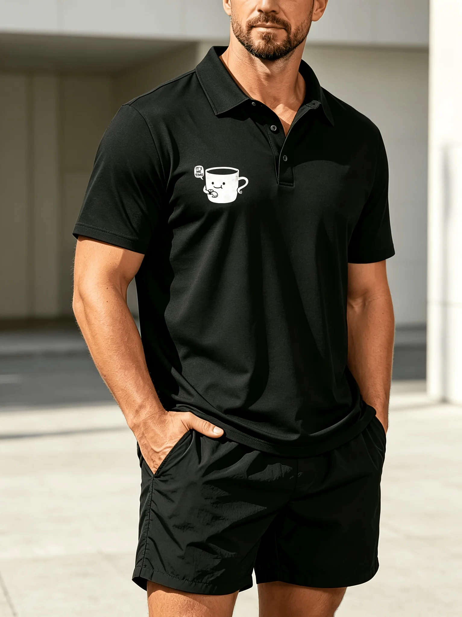 Outdoor Sports Leisure - Its Me Time Men'S Summer 2PCS