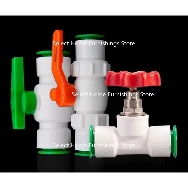 Suitable for PPR Connection Ball Valve 25 Valve Switch Double Union 4 Minutes 20 Water Pipe Joint Gate  Globe