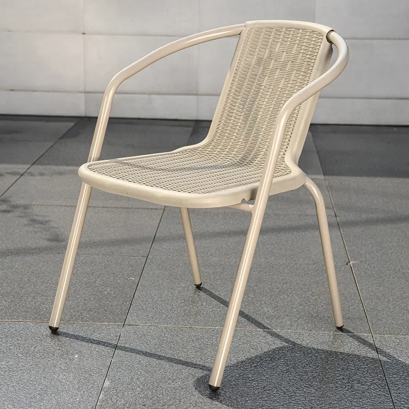 

Outdoor leisure dining chair back chair courtyard stool chair garden armchair