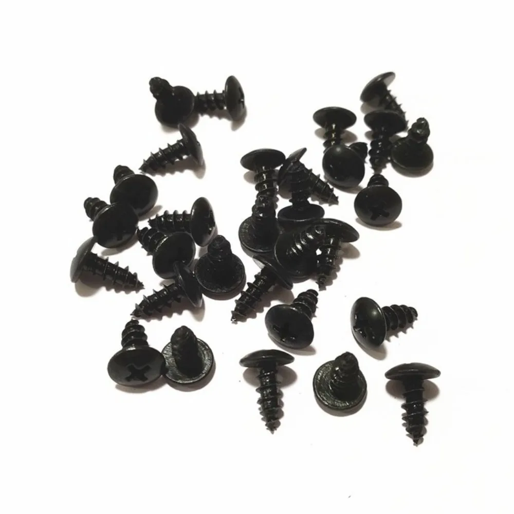 30PCS M5x14.4 Self-Tapping Screws Aluminum Alloy Universal Motorcycle Screws Colorful Motorbike Fairing Screws