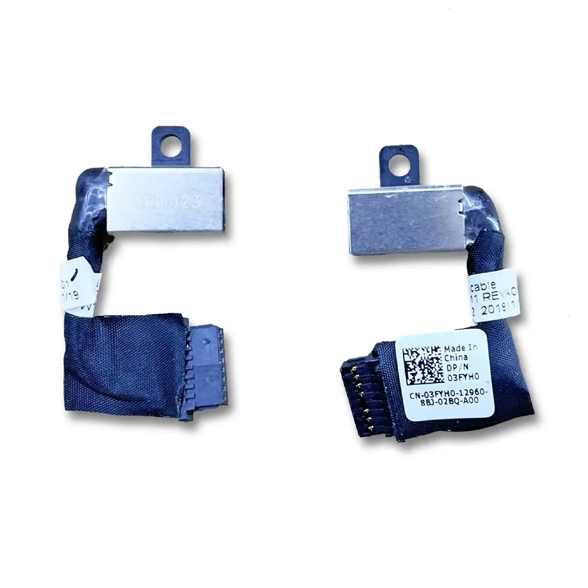 DC Jack For Dell Inspiron 13 7370 7373 03FYH0 450.0B502.0011 New Laptop DC Power Jack Charging Port Socket Connector with Cable
