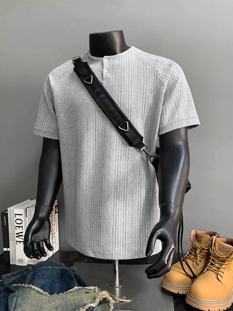 Textured Henry Coll…