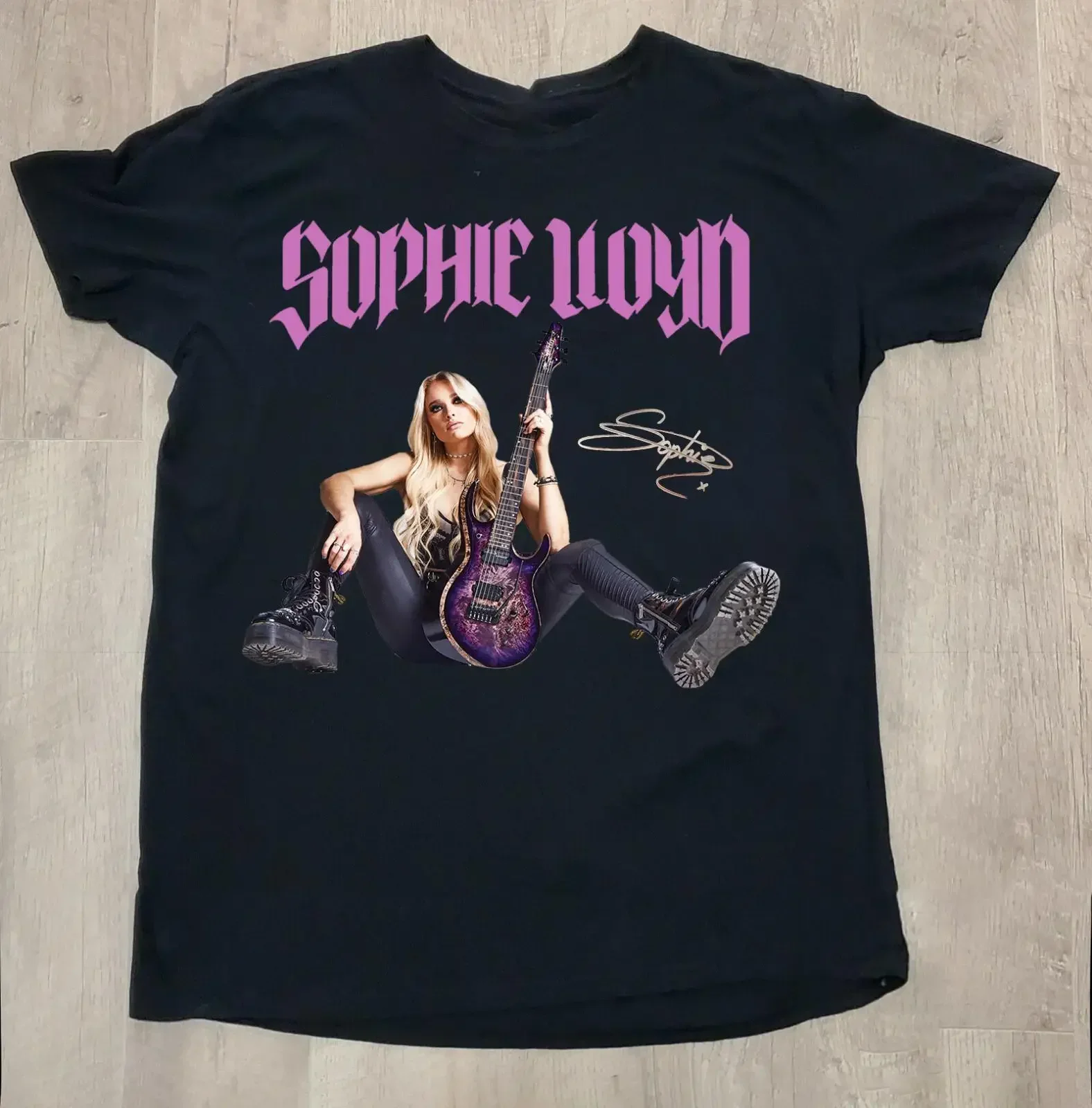 Sophie Lloyd Signature Rock Music Short Sleeve Unisex T-Shirt All Size LL1997 long or short sleeves