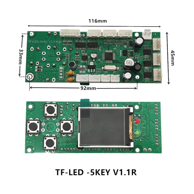 

TF-LED-5KEY V1.1R Control Board 36x10W 4in1 LED Moving Head Light Display Board