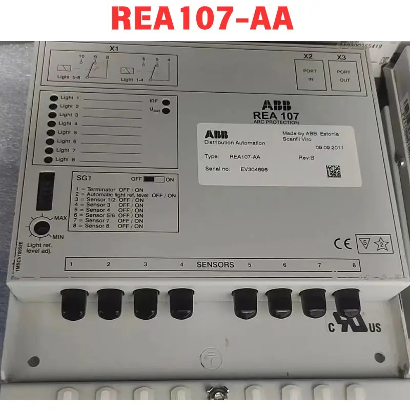 Used REA107-AAABB relay protection device module Functional test OK Fast delivery