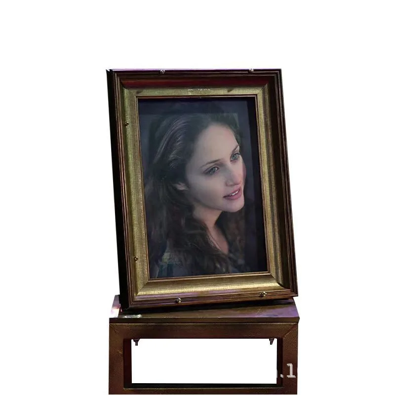 Portrait To Newspaper Magic Tricks The picture frame changes into a portrait Professional Magician Stage Illusion Gimmick Props