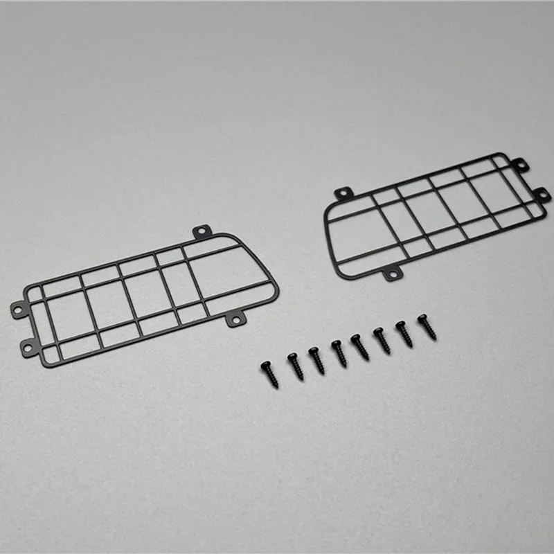 2pcs Metal Simulation Car Shell Light Network Model for 1/14 Tamiya RC Truck Lveco 480 Car