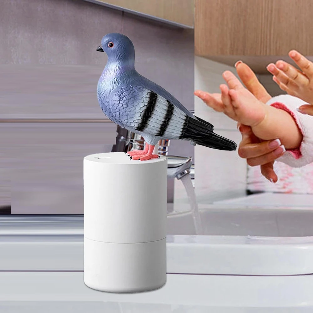 Pigeons Bird Soap Dispenser, Automatic Hand Soap Dispenser, Non-Contact Automatic Induction Foam Hand Washer