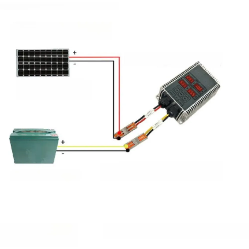 MPPT Technology Solar Boost Controller 99% Efficiency 24V to 85V Output IP66 Waterproof Aluminum Housing 120x80x40mm