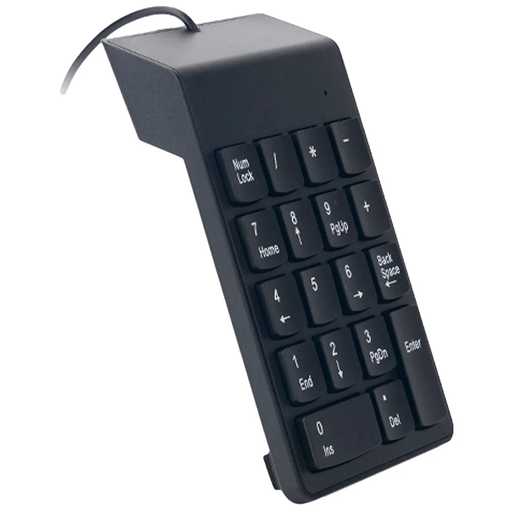 

USB Numeric Keyboard 18 Key Durable for Computer Laptop Notebook Portable Number Keypad Numeric Keyboard