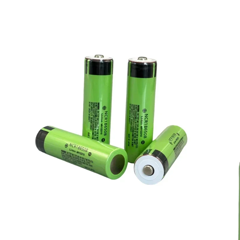 NCR18650 3400mAh Battery brand new original ncr18650b 34B 3.7V 18650 3400mah rechargeable lithium battery flashlight Tip battery