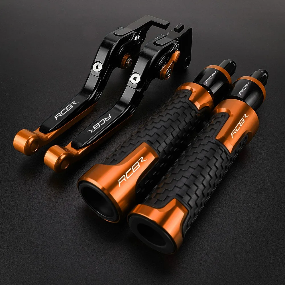 

RC8 R Motorcycle Accessories For RC8R 2009-2016 2015 Brake Clutch Levers Handle Hand Grips Adjustable 2014 2013 2012 2011 2010