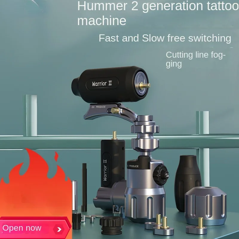 New Og Second Generation Humvee Tattoo Machine Multi-Stroke Cutting Line Tattoo Set