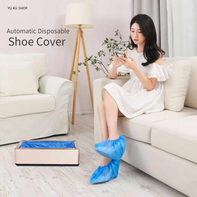 

Automatic Disposable Shoe Cover Dispenser Shoe Film Machine Machine Overshoe Shoe Film Mould Indoor Automatico Home Products