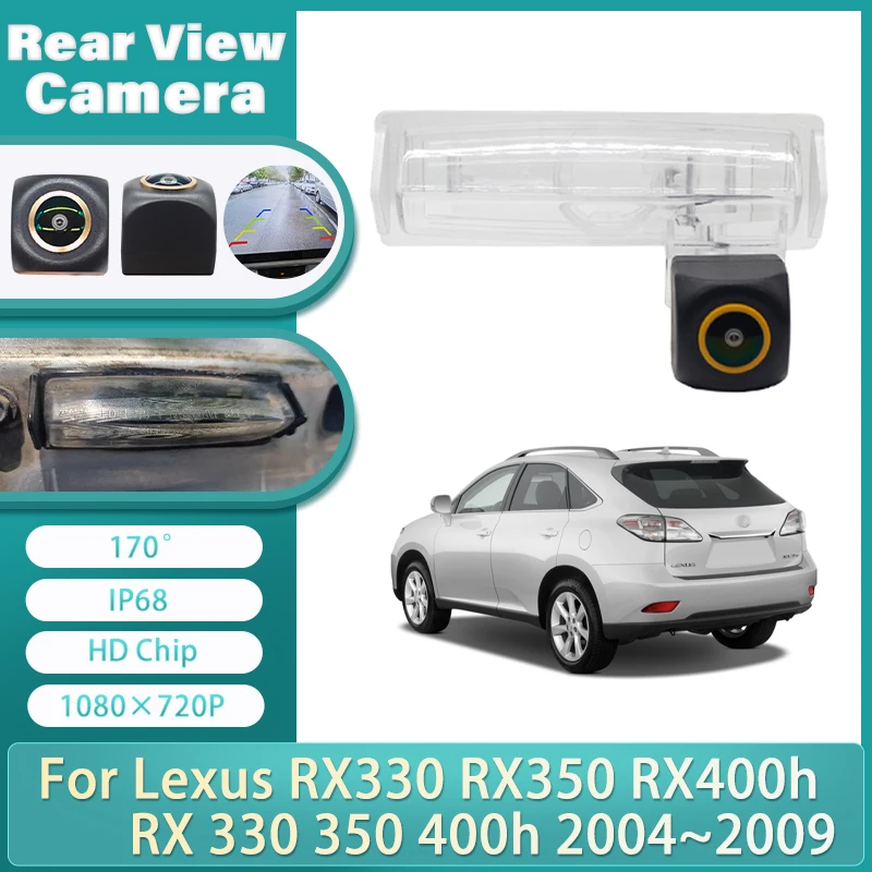 For Lexus RX330 RX350 RX400h RX 330 350 400h 2004~2006 2007 2008 2009 Car Rear View Reversing Camera Waterproof high quality RCA