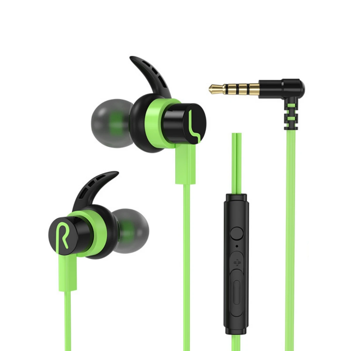 Miwayer Wired Earphones Ear Earpieces Handsfree Mic Headset , High-Quality Sound Headphones for Phone, Android, PC, iPad, MP3