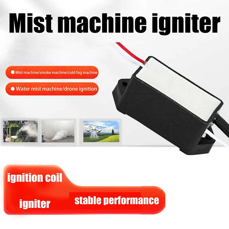 

DC 12V 11KV High Voltage Coil Igniter Mister Fogger Sprayer Igniter Electric Arc High Voltage Pulse Generator Coil Module
