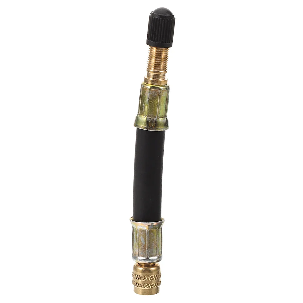 

Tire Valve Extension Rod Extended Air Inflation Hose For Car Rv Motorcycle Trailer Iron Rubber Stem Extender Auto Repair Tool