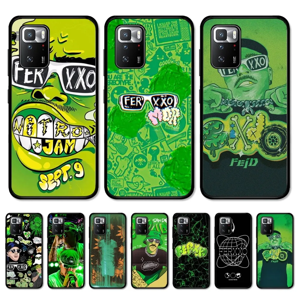 

Feid Nitro Jam Ferxxo Phone Case For Redmi Note 4 X 5 A 6 7 8 T 9 9S 10 11 11S 11Epro Poco M3 pro