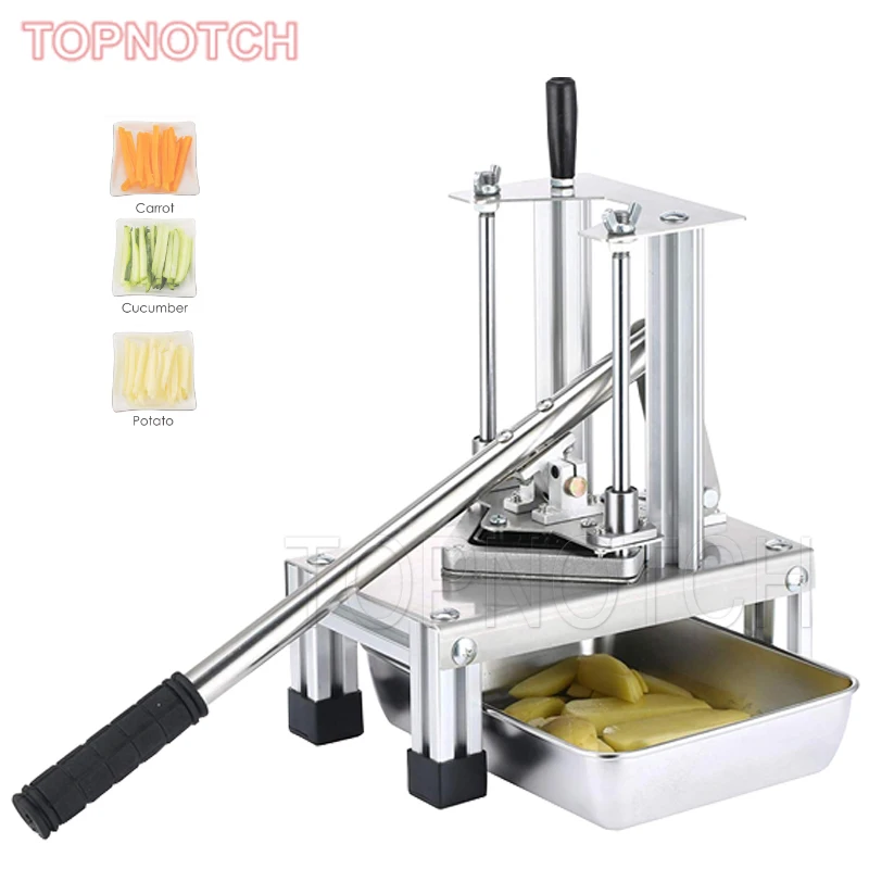 Commercial Vegetable Fruit Chopper Dicer 3 Stainless Steel Blades Manual Onion Tomato Slicer Restaurant French Fry Cutter