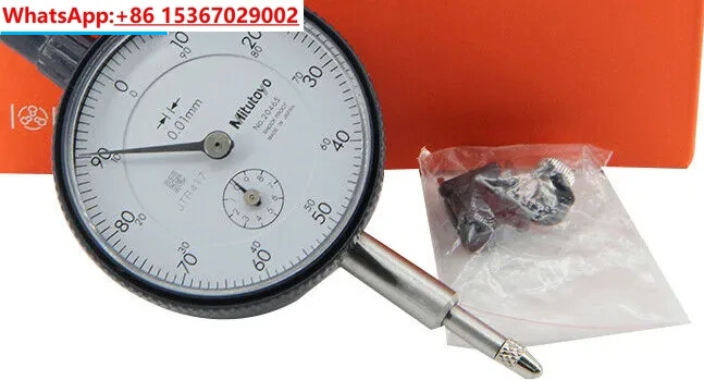 

Mitutoyo 2046S Standard Plunger Dial Indicator 10mm Gauge Test Inspection Dial Gauge