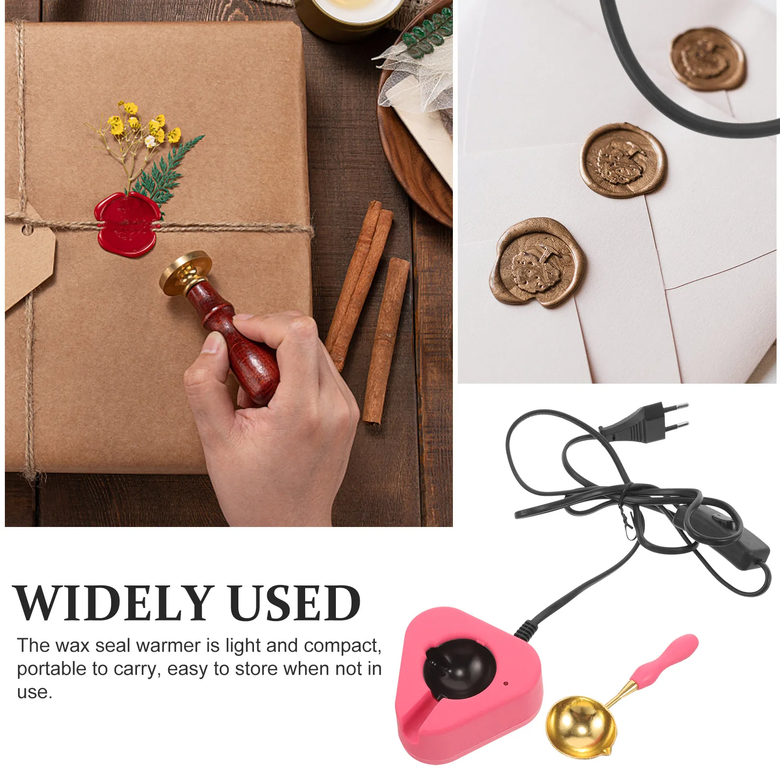 

Seal Set Wax Melt Making Supplies Spoon Multifunction Seals Kit Warmer for Melts Plastic Sealing Kits