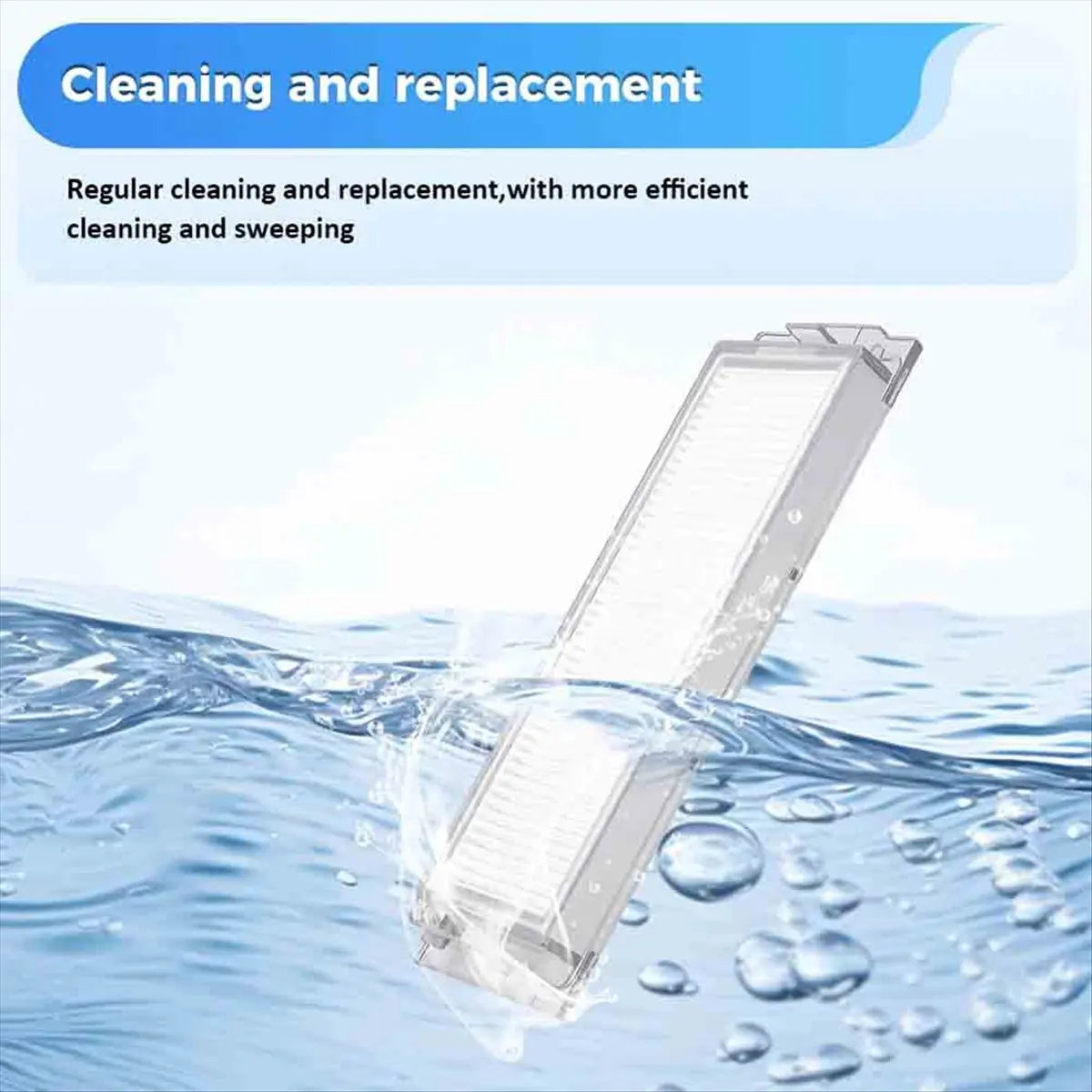 (A25M) 2 in 1 Water Tank Dust Bin Box with Filter for Xiaomi 2S 3C VIOMI V2 PRO/V3/SE/STYTJ02YM /Mop Pro Robot Vacuum Cleaner