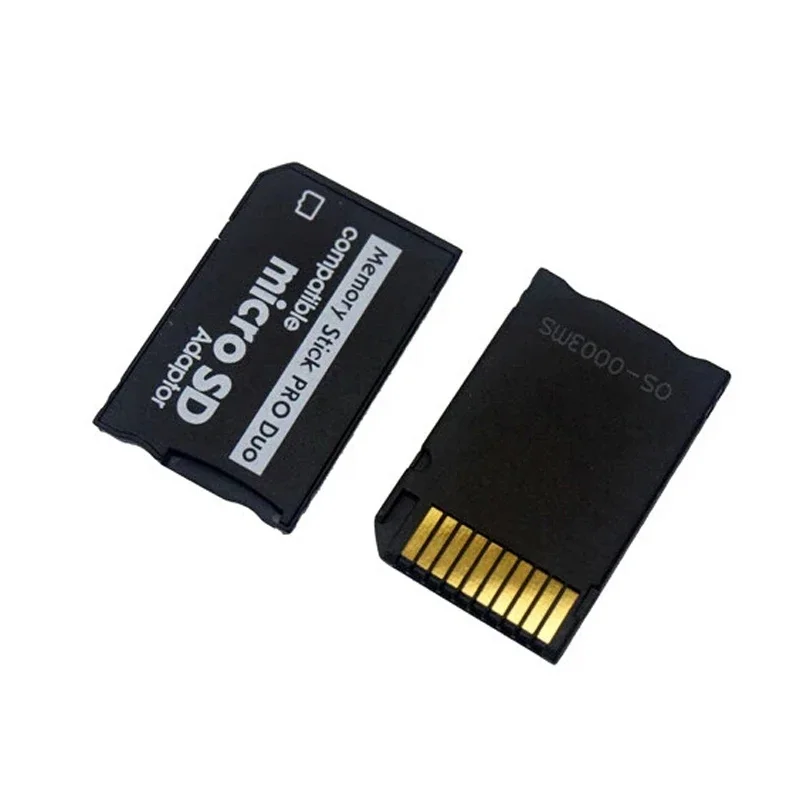 DATA FROG Micro SD TF to MS Pro Duo Adapter Converter for PSP 1000 2000 3000 Go Memory Stick Slot Card Reader