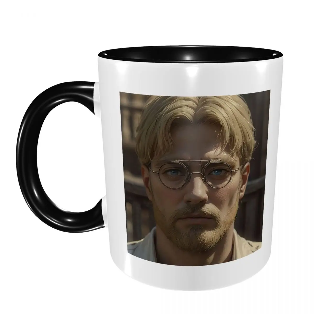 Attack On Titan Zeke Yeager Mug Funny Ceramic Coffee Cups Tea Mugs Milk Cup Drinkware Gift for Woman Man