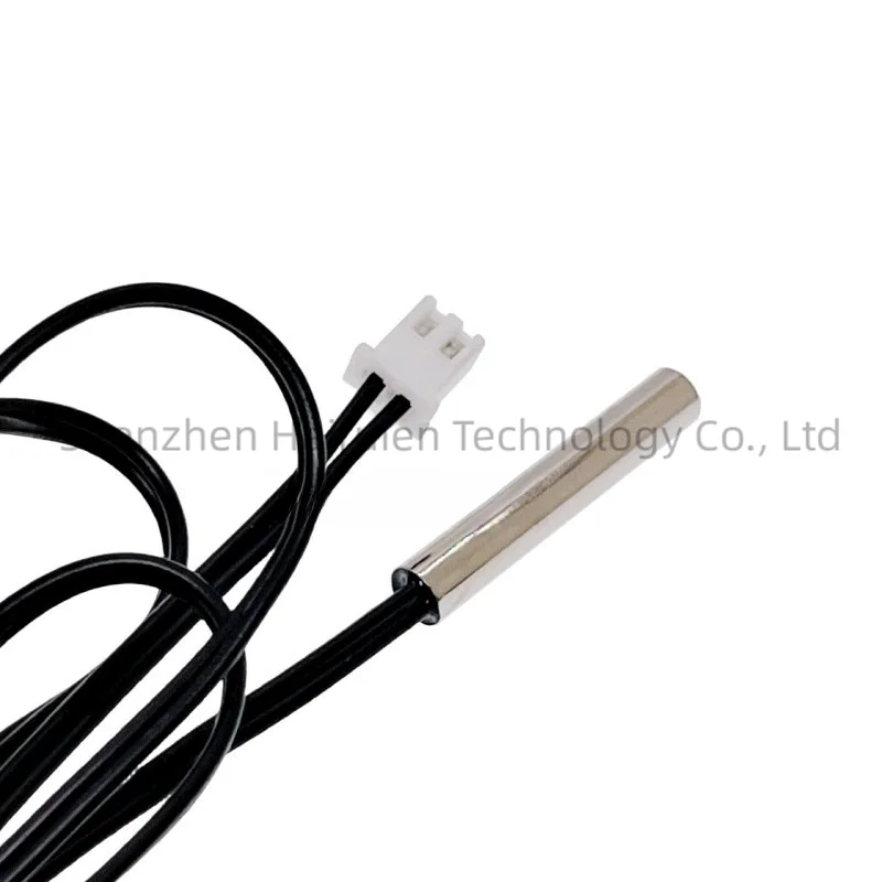 เทอร์มิสเตอร์ NTC 1% 10K เซ็นเซอร์อุณหภูมิ B มูลค่า 3950 เครื่องทําความเย็นเครื่องปรับอากาศตู้เย็น Probe ความยาว 1 เมตร