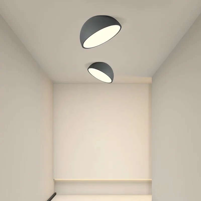 Nordic LED Ceiling Lamp for Bedroom Hallway Entrance Aisle Minimalism Indoor Home Decor Lighting Fixture Luster Ceiling Lighting