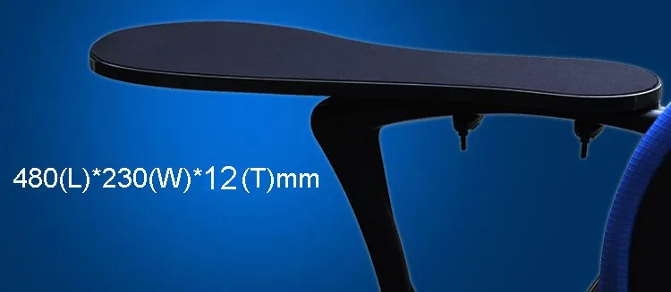 Chair Arm Rest Mouse Pad Wrist Support 480*230mm Elbow Rest With Non-slip Mat ok-101