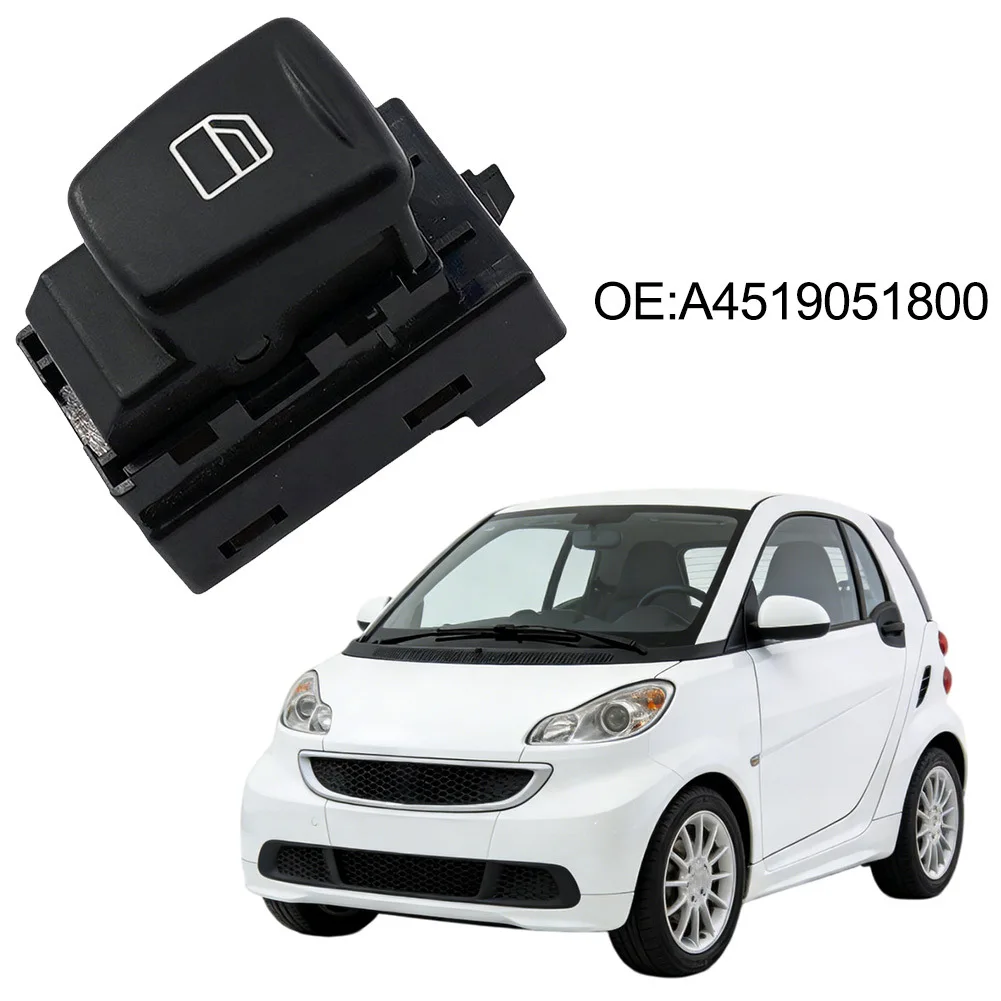 Car Window Repair Power Window Switch ForTwo Window Switch Smooth Window Operation Meets OEM Specifications For Smart ForTwo 451