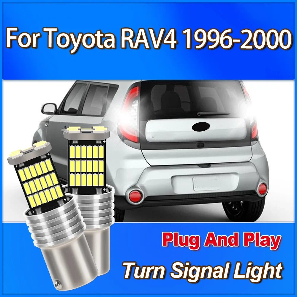 

1157 BAY15D P21/5W High Power Turn Signal Indicator Light 12V Plug And Play CSP Chip For Toyota RAV4 1996 1997 1998 1999 2000