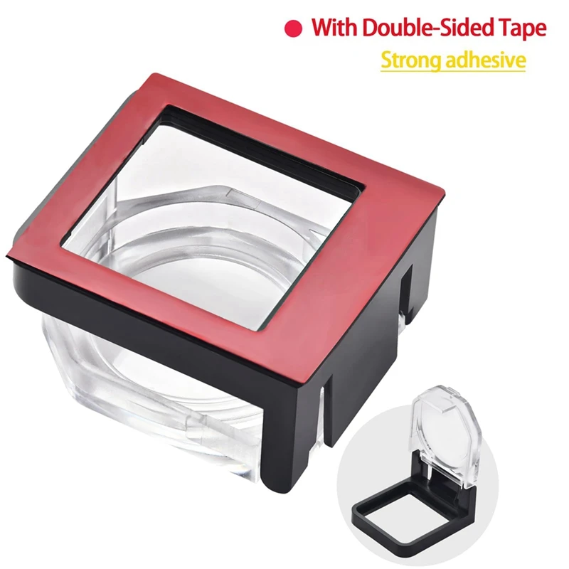 Power Push Button Switch Cover, Impermeável e Colisão Resistente, Protetor de Segurança Dustproof para 25mm Montagem Buraco