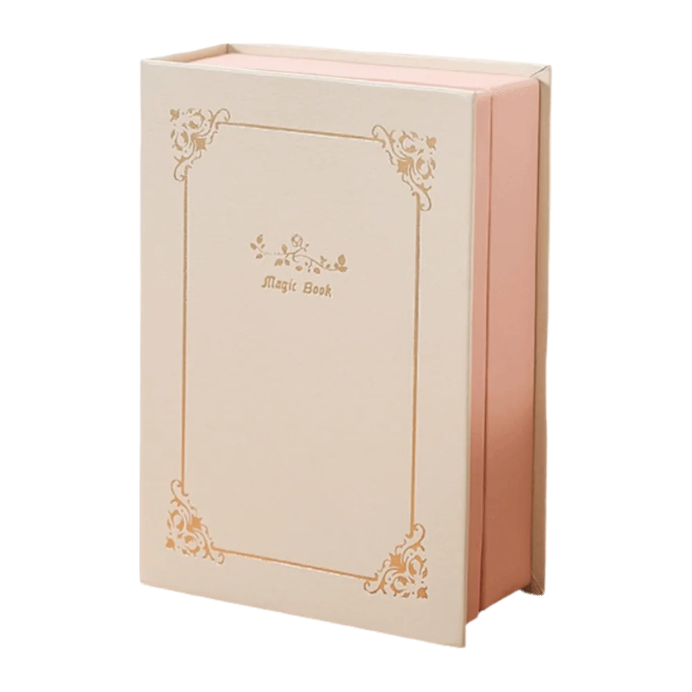 

Magnetic PU Jewelry Book Packing Box Storage Jewelry Display Box Dustproof Ring Earrings Jewelry Collection Organizer Home